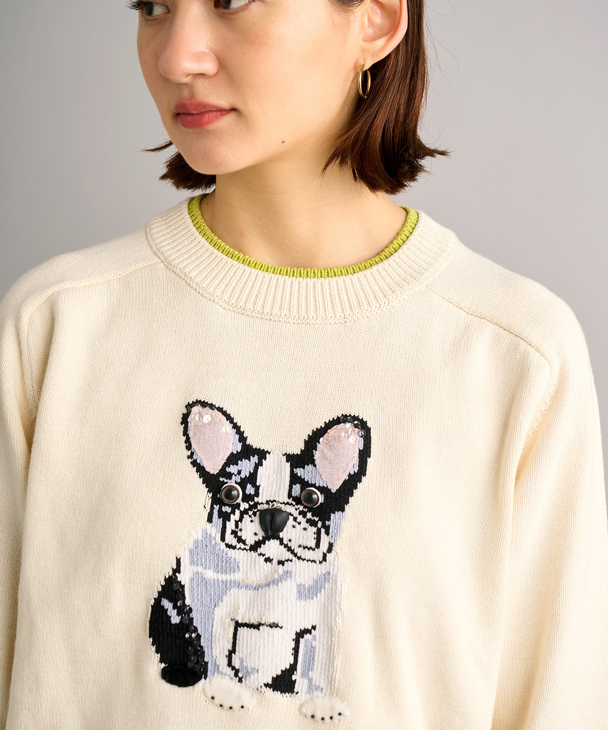 フレンチブルドッグプルオーバー | MUVEIL Online Shop