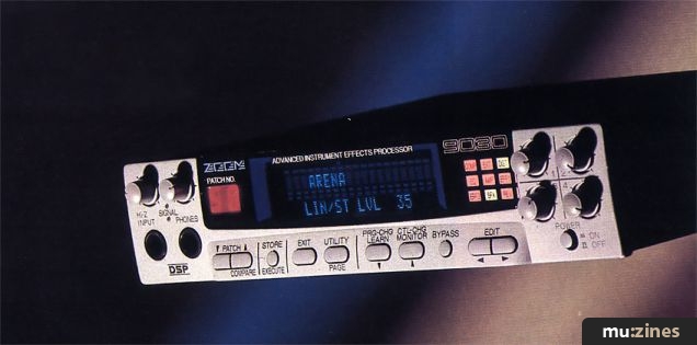 Zoom 9030 Instrument Effects Processor (SOS Sep 91)