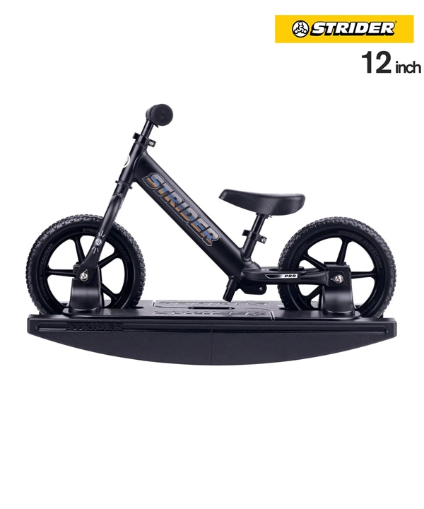 ムラサキスポーツ限定】STRIDER 12 PRO バランスバイク黒スタンド付