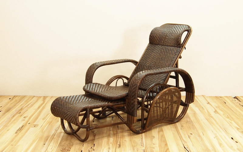 ラタン手編み リクライニングチェア M505KAを激安で販売する京都の村田家具