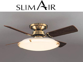 照明器具（シーリングファン）： 1200台完売！のスリムエアー