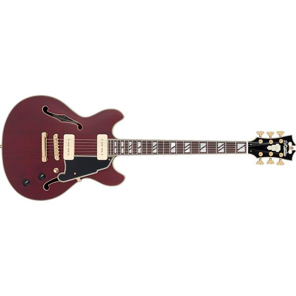 D'Angelico DC Miniシリーズ セミアコギターDeluxe Mini DC P-90 Satin