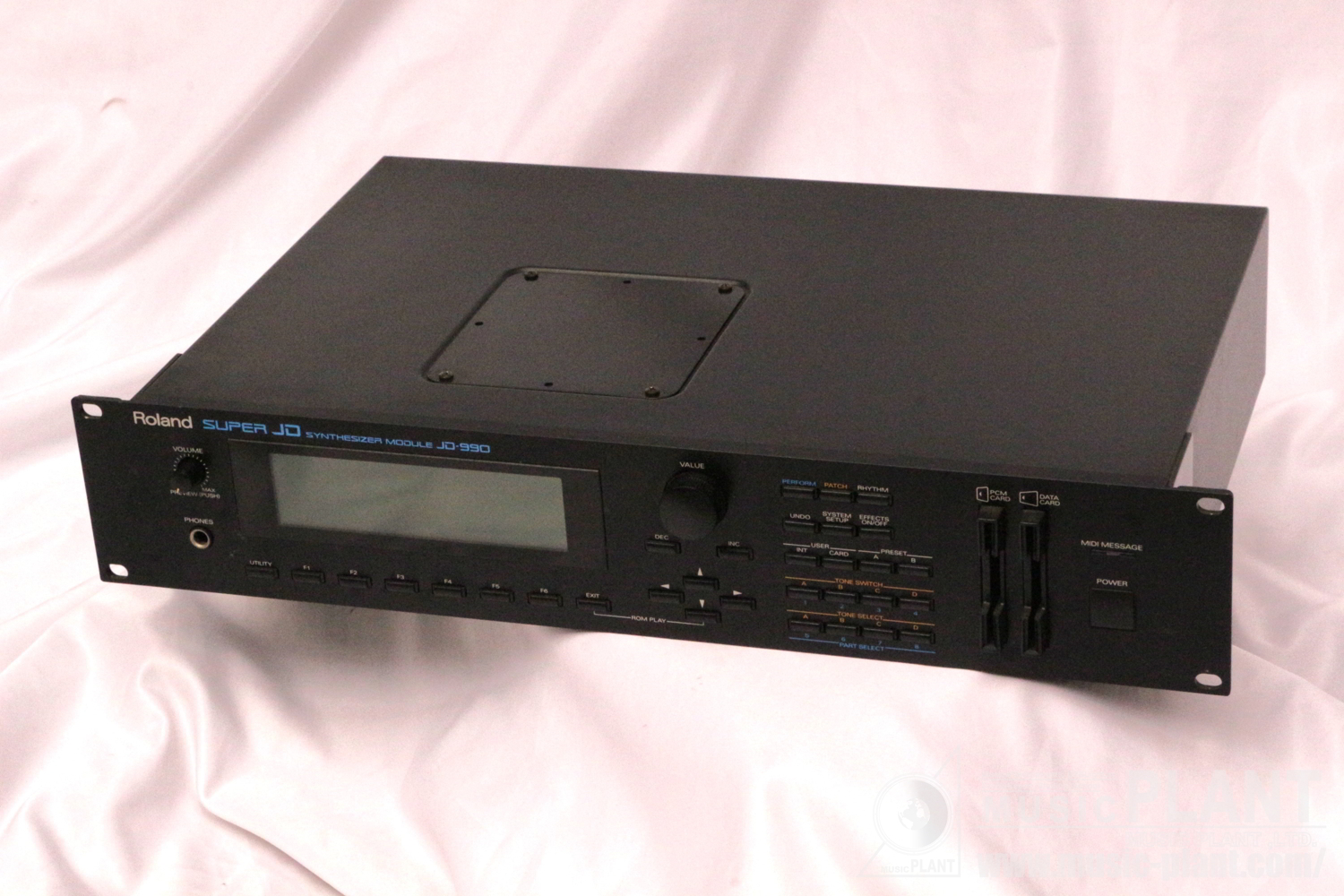 Roland JD-990シンセサイザーモジュールM-256Eメモリーカード付き