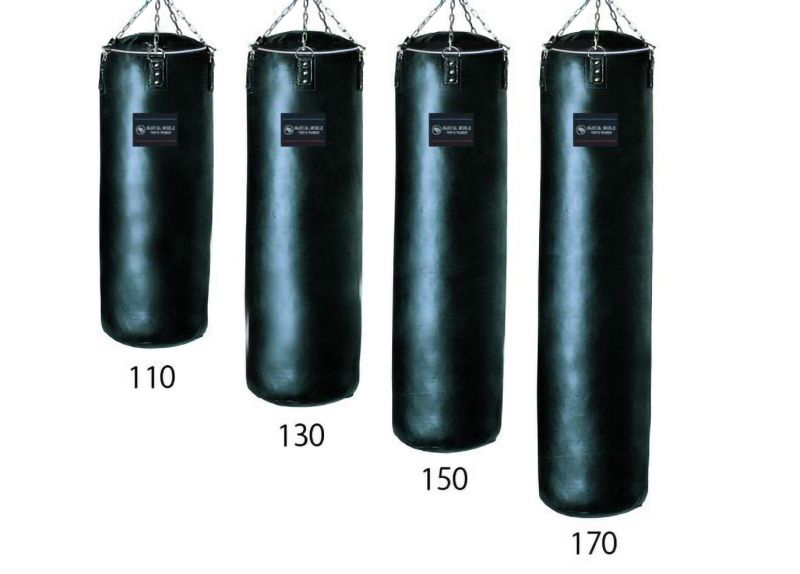 本革サンドバッグ150cm 【代金引換不可・配達日時指定不可