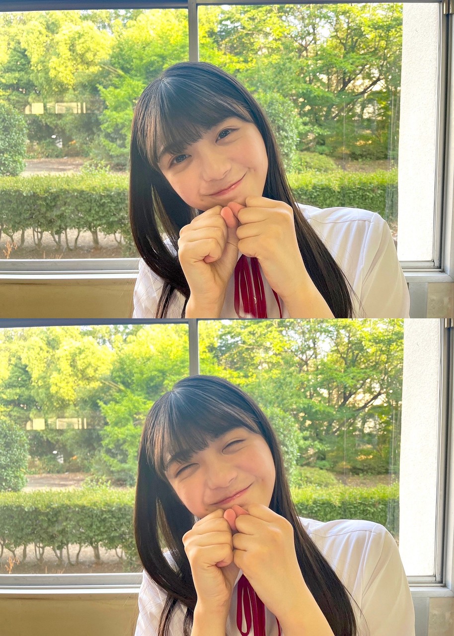 冨里奈央 バンドエイドを剥がすような別れ方 直筆生写真＋コンプ