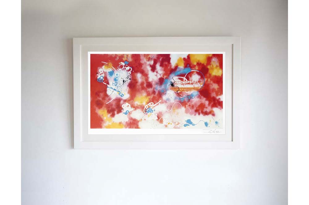 絵画 futura verdy untitled Silkscreen futura verdy untitled