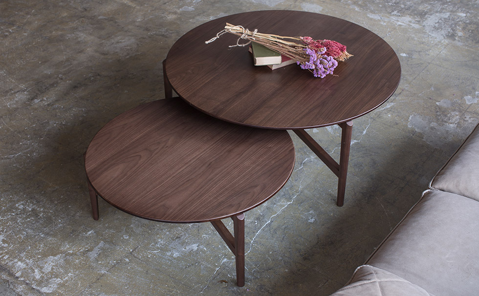 昭和レトロ 古家具 ミッドセンチュリー 木製 北欧カフェテーブル