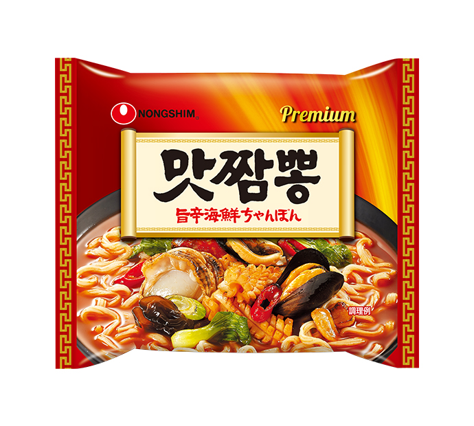 旨辛海鮮ちゃんぽん 袋麺 | 製品情報 | NONGSHIM