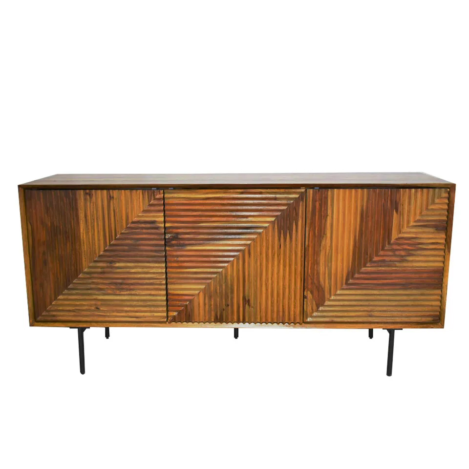 NOCE（ノーチェ） ウォールナット材 チェストキャビネット 送料込み