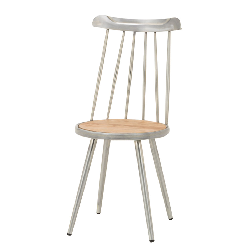 チェアG5041TM【送料無料】 ガルバナイズド/ナチュラル | NOCEノーチェ