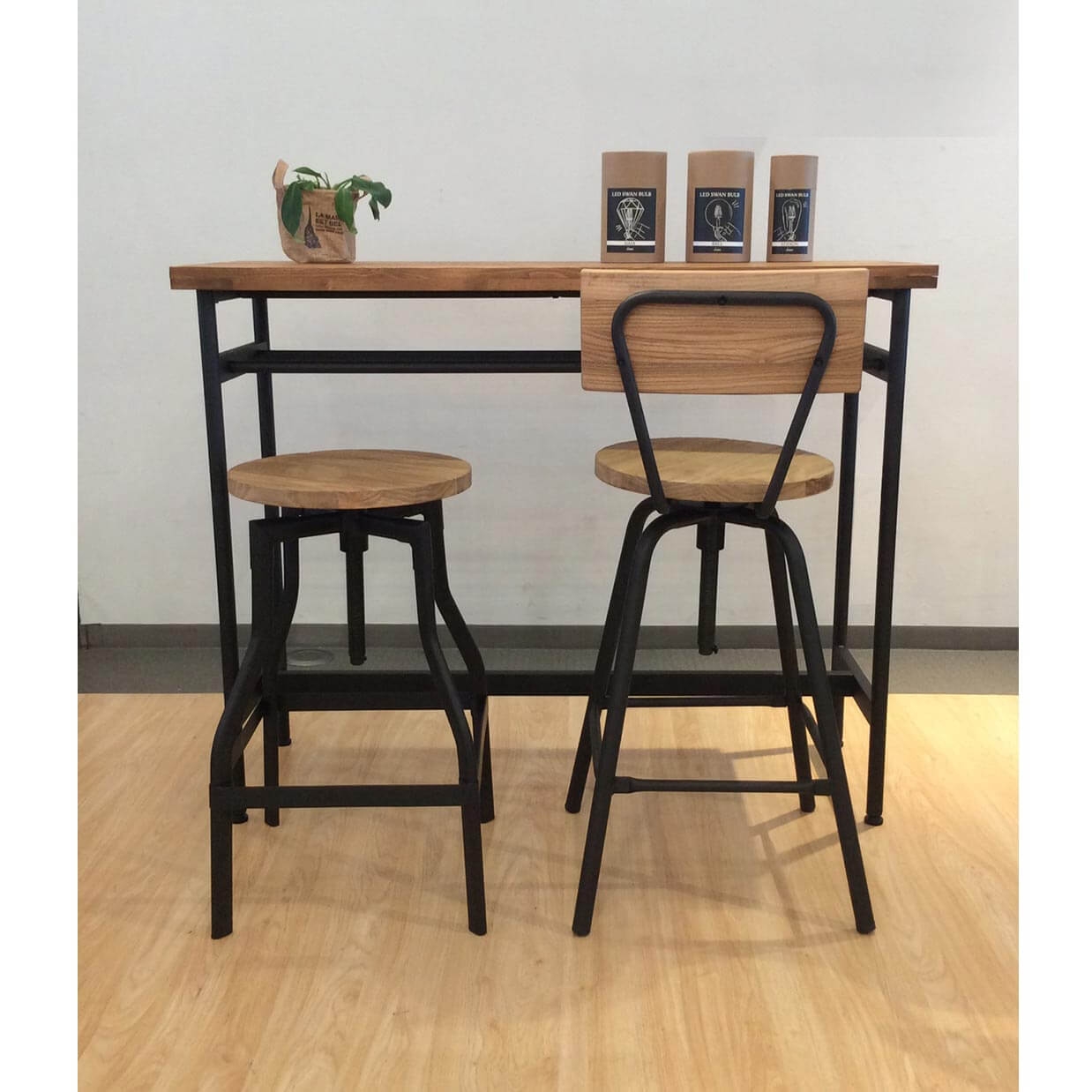 専用ホワイト3セット】【2脚セット】カウンターチェア バーチェア