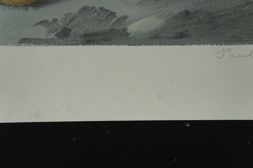 リトグラフPaul Davis ポール・デイヴィスBig Apple(1985) リトグラフ