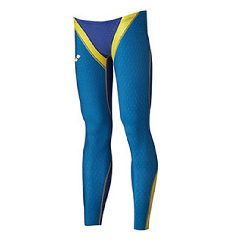 アリーナ(arena) ロングスパッツ L・RYAY(ロイヤル×Aブルー×イエロー