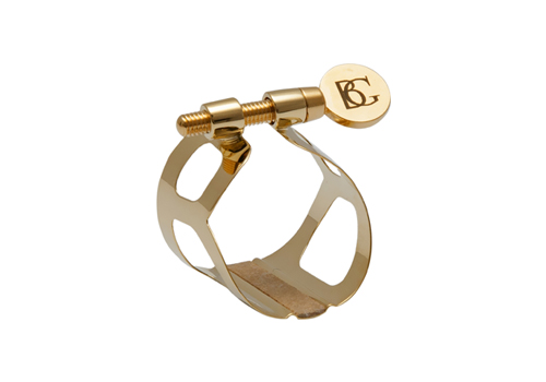 BG バスクラリネットリガチャー＆キャップTradition GP(ゴールド) L91