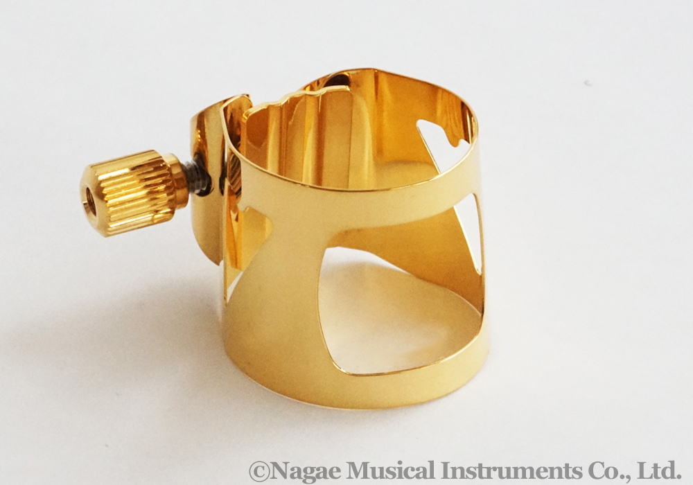 ルソー バリトンサックスマウスピースリガチャーキャップ付き6R