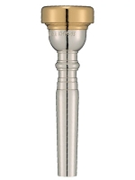 バック トランペットマウスピース リム・カップ金メッキ (GP)