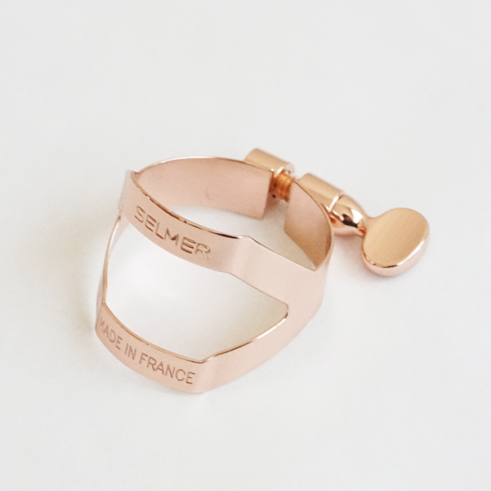 セルマー ソプラノサックスリガチャー ピンクゴールド PGP｜ 管楽器