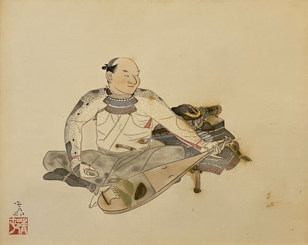 模写】掛軸 前田青邨 武者絵 掛け軸 骨董 古玩 中国 【公式通販】