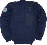 ロシア軍 実物 ロシア空軍 セーター 防寒着 48-3/4 紺 ロシア軍 実物