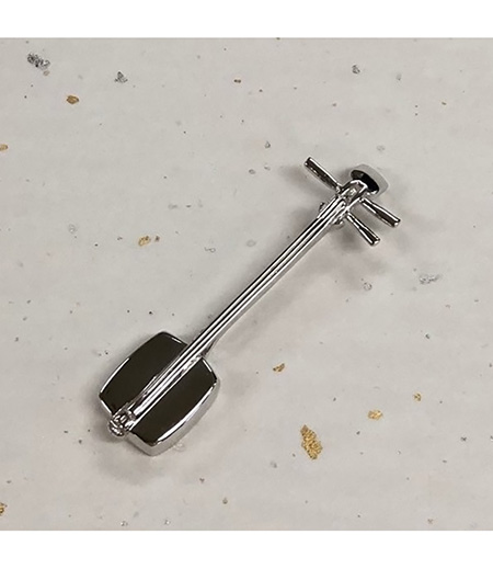 三味線本体 白/青 3弦【ケース付き】 三味線本体 白/青 3弦【ケース