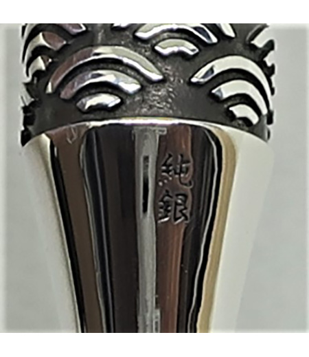 銀」刻印 銀煙管 66g 東Y8-0109☆2Fトヒルウ 銀」刻印 銀煙管 66g 東Y8