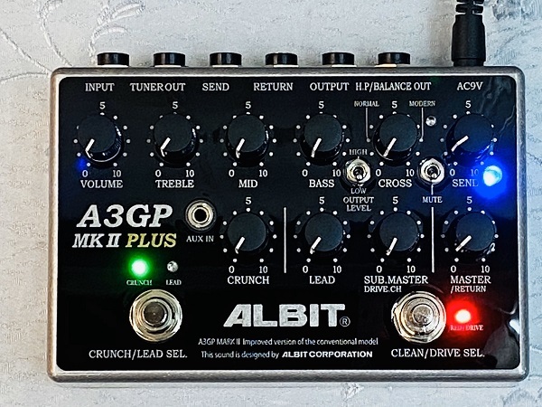 ALBIT A3GP mark2 ギタープリアンプ ALBIT ギタープリアンプ A3GP mk2