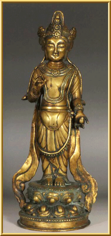 新羅仏】◇金銅十一面観音菩薩座像 仏像◇検）天平仏 飛鳥仏 高麗仏