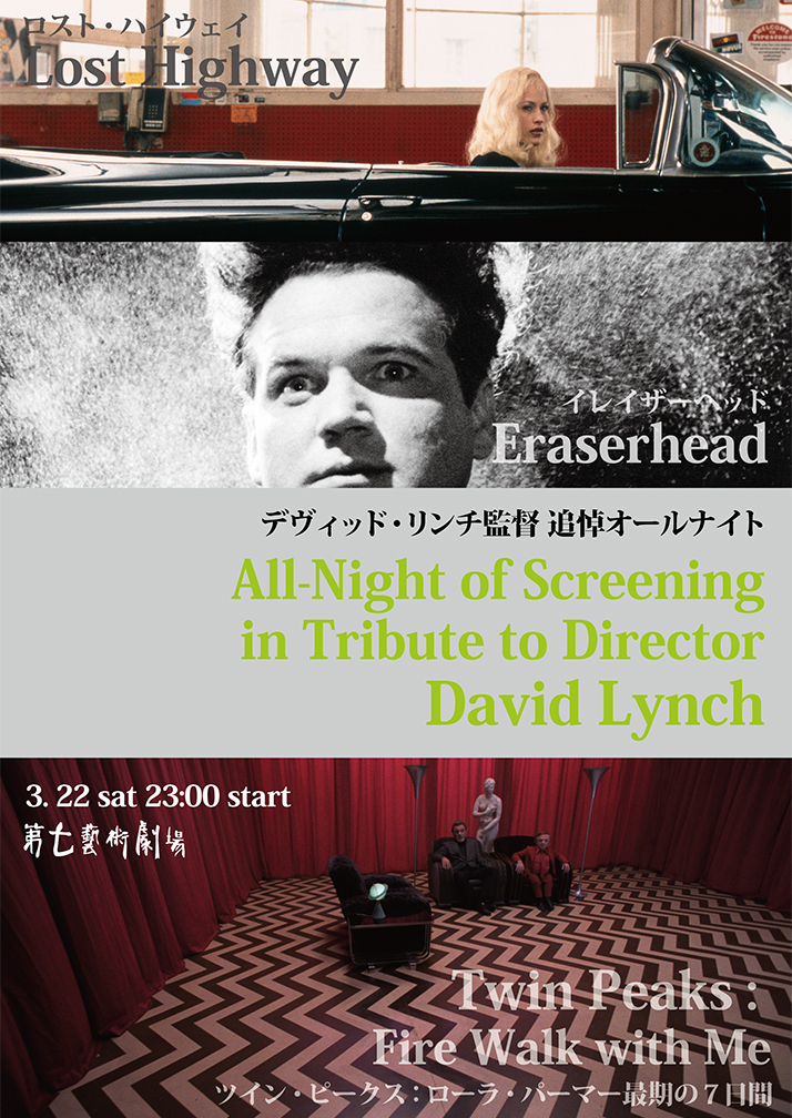 映画ポスター ロスト・ハイウェイ B2ポスター デヴィッド・リンチ ビル
