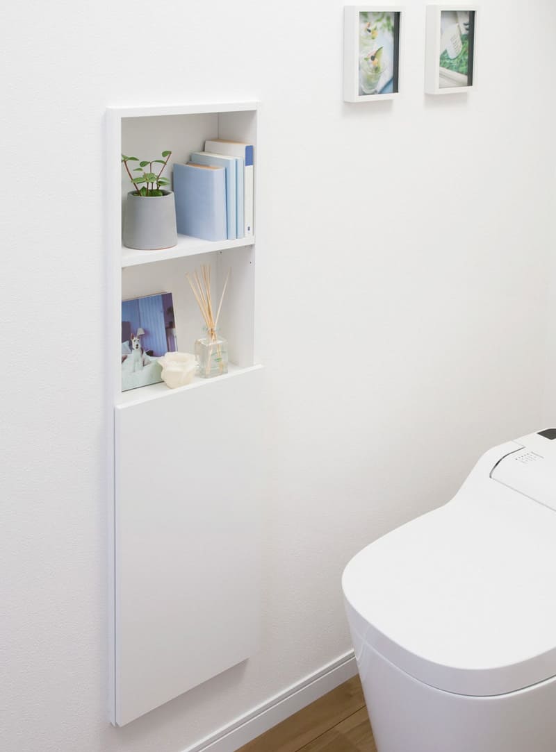壁厚ニッチ収納・トイレ収納 | サニタ | 収納なら南海プライウッド