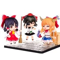買取】ねんどろいど ぷち 東方Projectセット 第一章 博麗霊夢/伊吹萃香