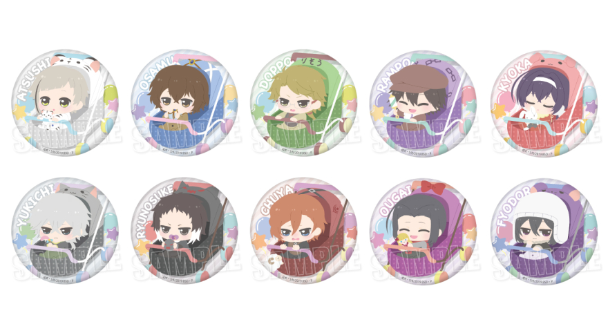 TVアニメ『文豪ストレイドッグス』より「ばぶたんず！トレーディング缶