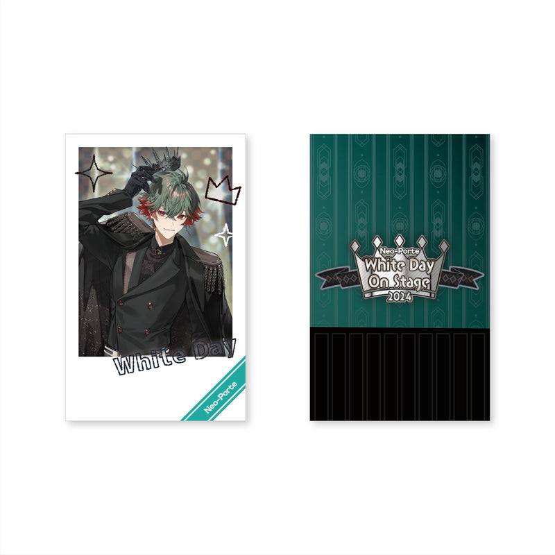 ネオポルテ2025ホワイトデーランダムチェキ直筆サイン八神ツクモ