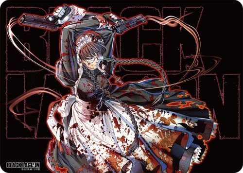 キャラクター万能ラバーマット BLACK LAGOON 「ロベルタ」 Ver. 2