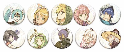 初音ミク】ボカロ・ジョブ缶バッジ「Vocalofantasy」特典 初音ミク