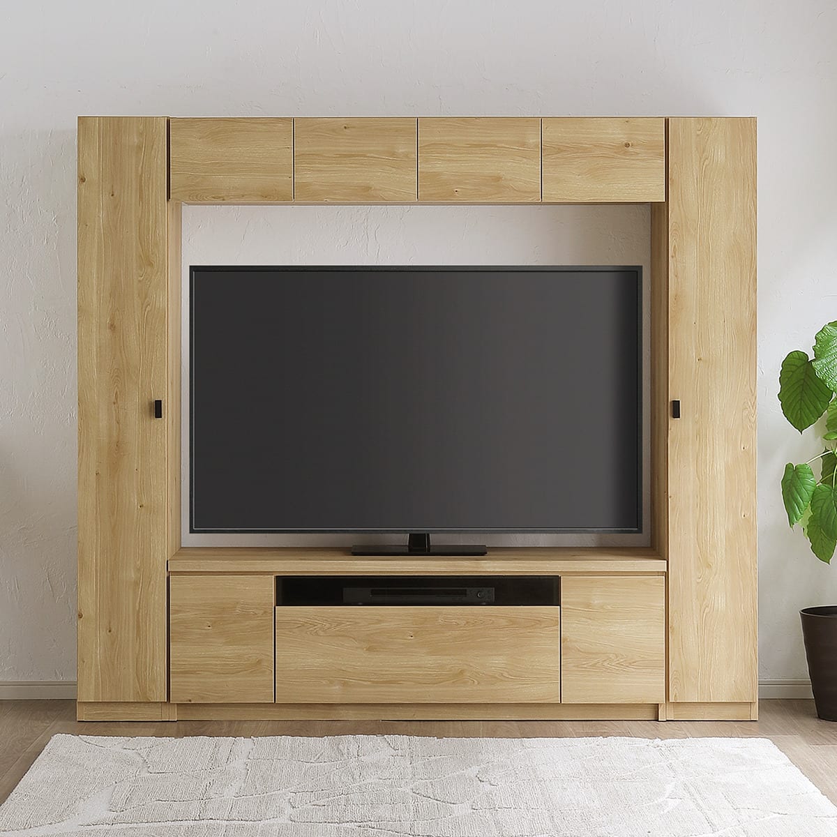 掃除機も収納できるテレビボード (NA) | ニトリネット【公式】 家具