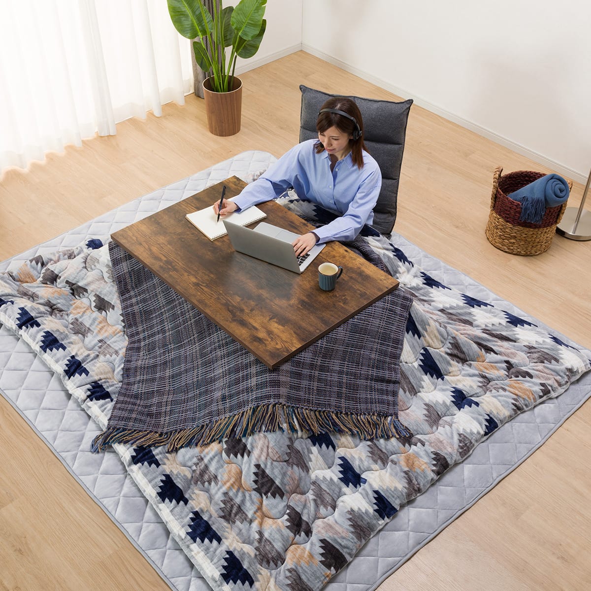 manao 】 ニトリ リビングこたつ フロットC105 リビングこたつ