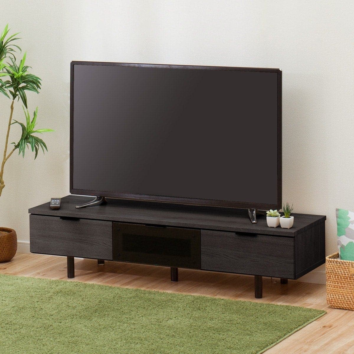 ニトリテレビ台(ローボードランダム140 LB DBR)