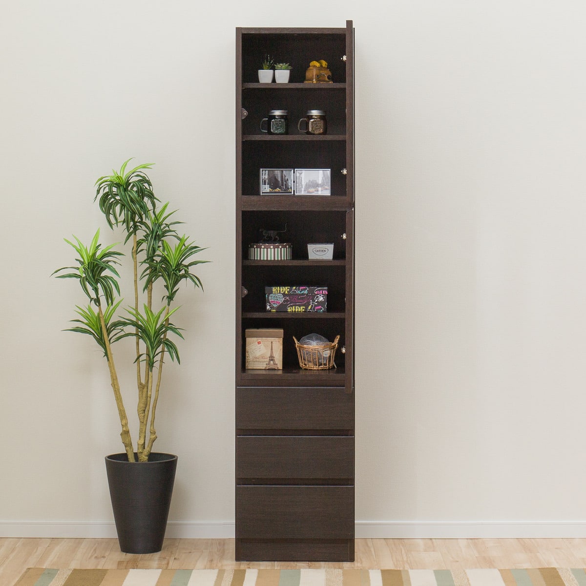 8点セット】④ニトリ Nウォーレン40 注文 壁面ユニットキャビネット 品