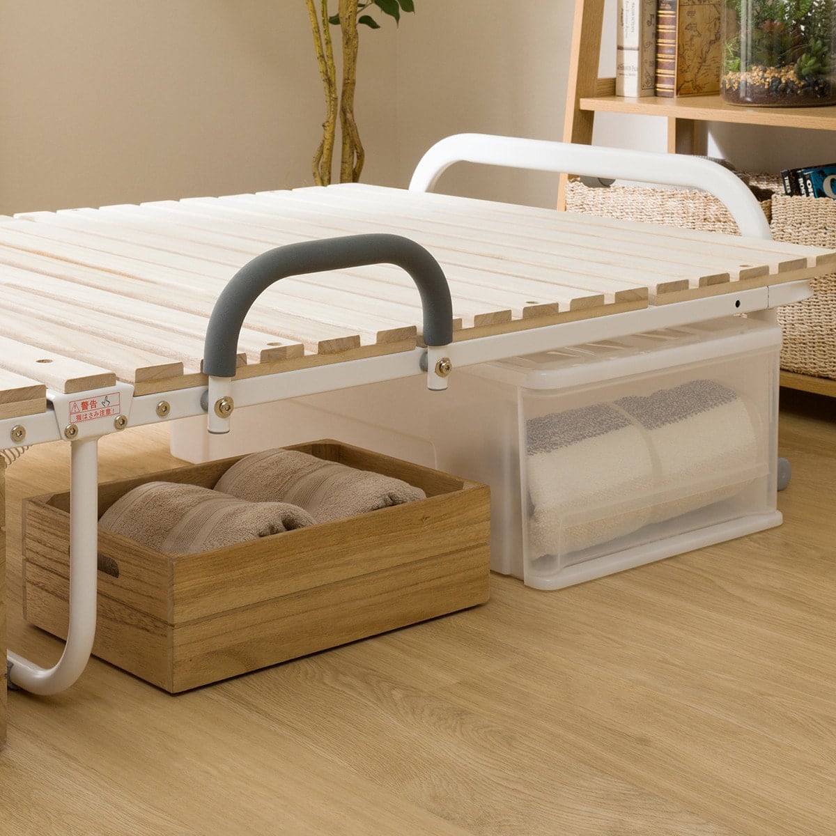 ニトリ 折りたたみすのこベッド ☆長女と姪も使用中 3台目 オススメ