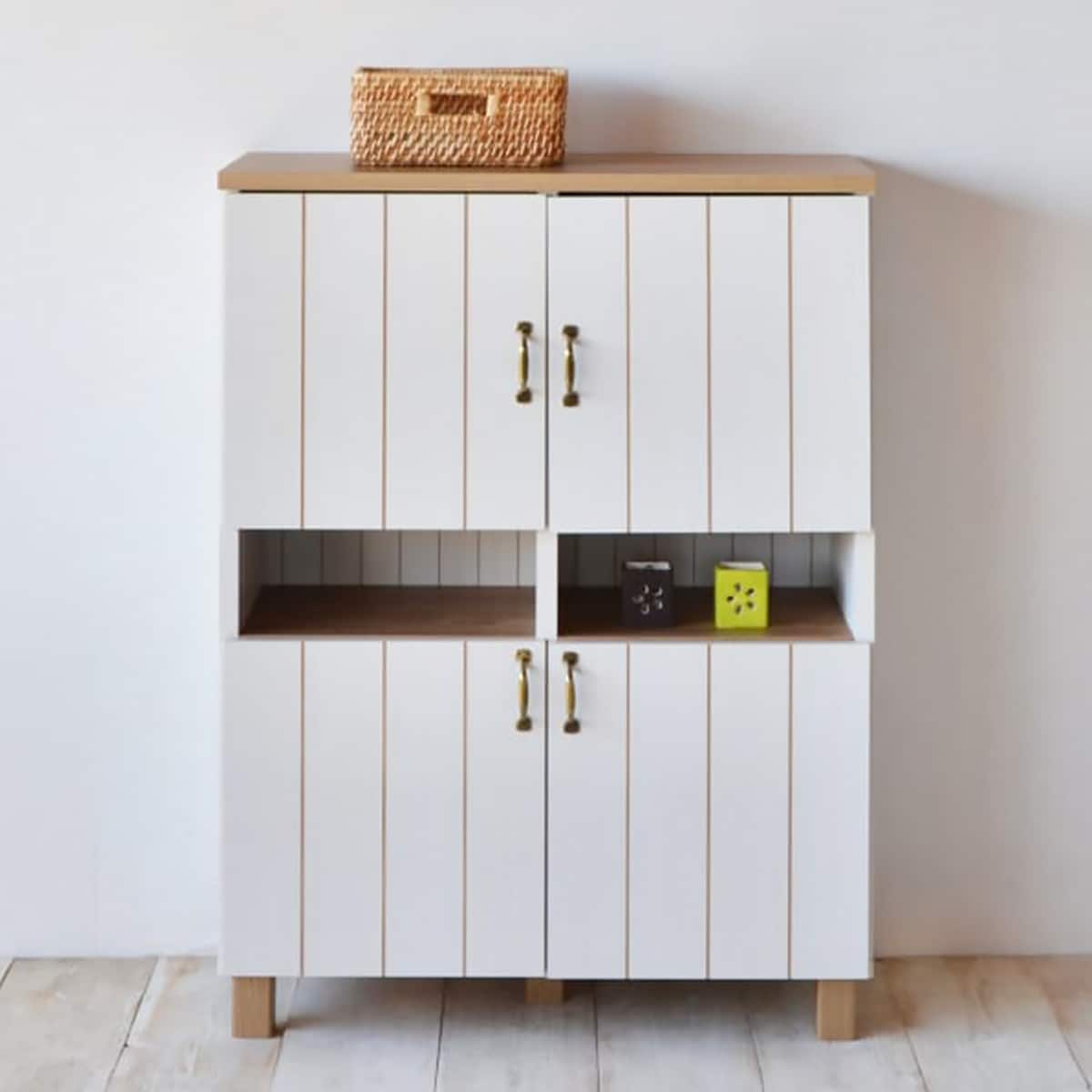 12/6で削除します】ニトリ ホワイトキャビネット 電話台 リビング収納