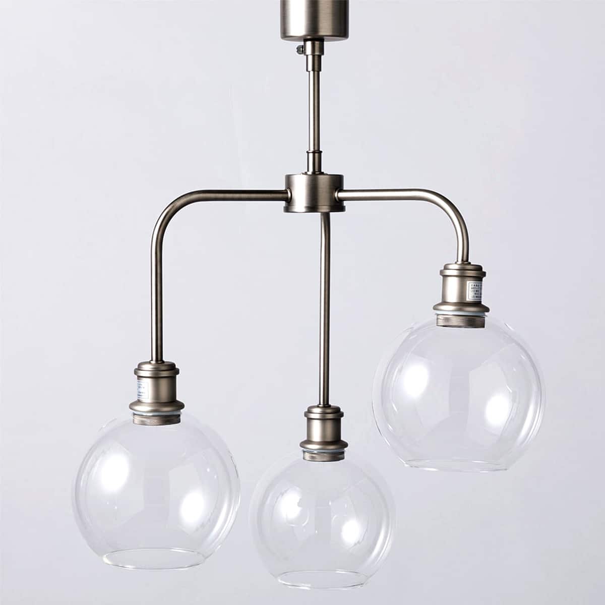 ペンダントライト ニトリ 3つセット フロストガラスペンダントライト 3