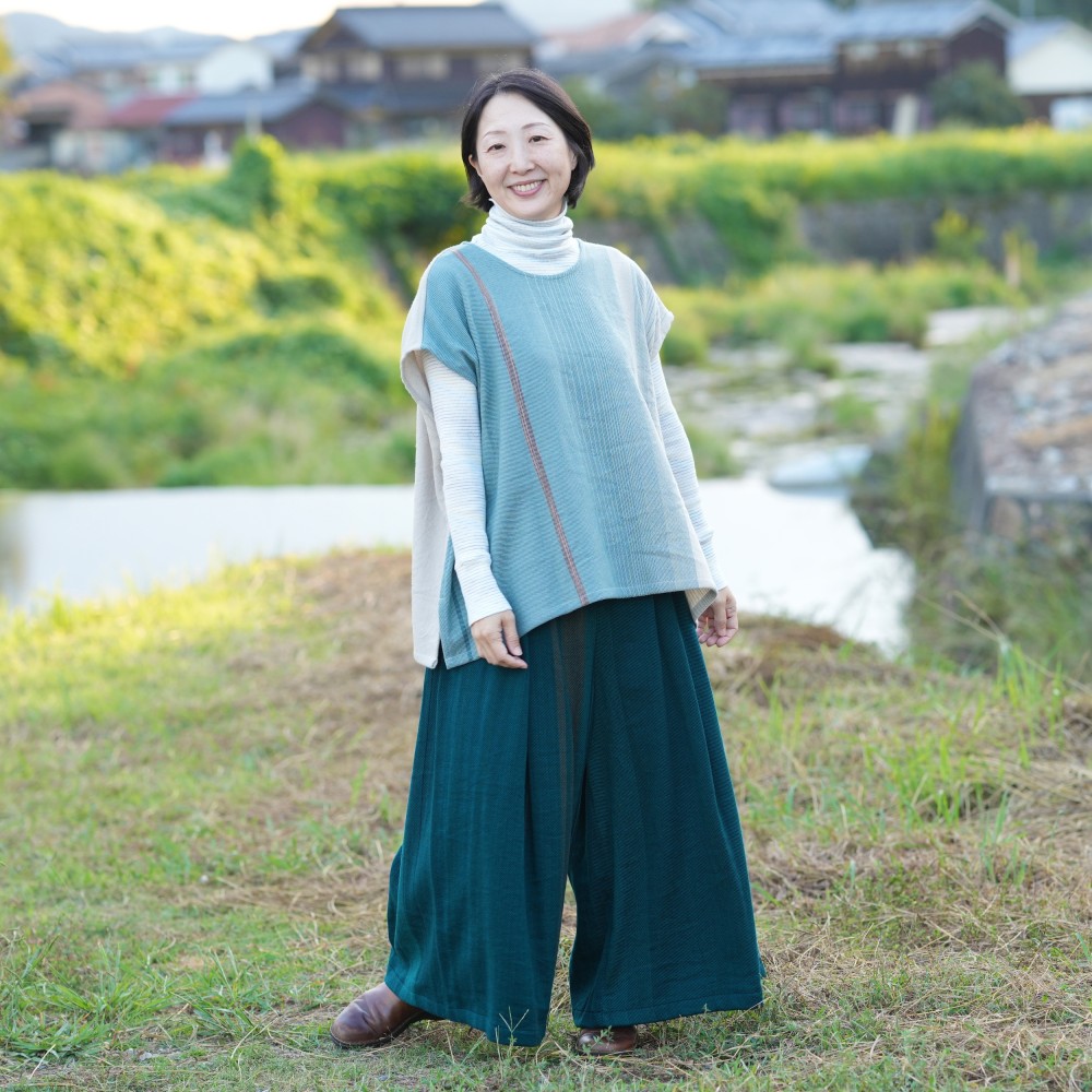 wide pants | tamaki niime