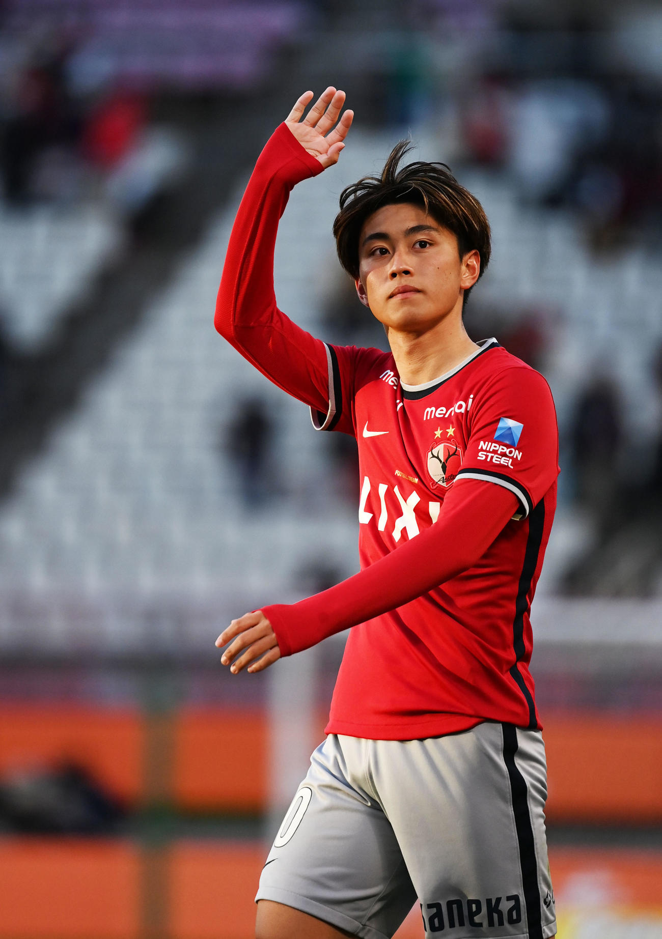 鹿島アントラーズ 2021 オーセンティックユニNo.13 荒木遼太郎 2XL