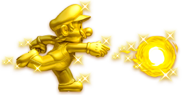 金のマリオ New スーパーマリオブラザーズ 2 : ゴールドマリオ