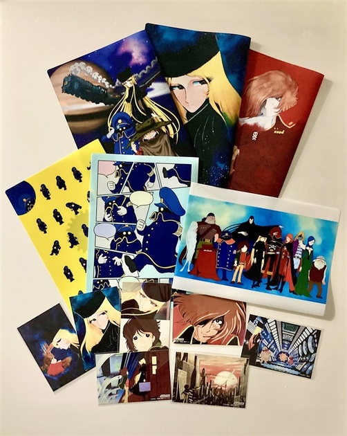 クリアファイル6種と、ポストカード7種。小倉から東京への旅立ちの日の