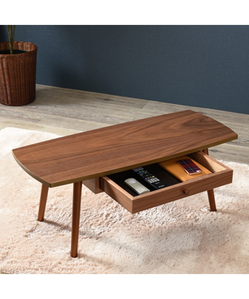 木製引き出し付テーブル 値下げしました！ 引き出し付き テーブル」の