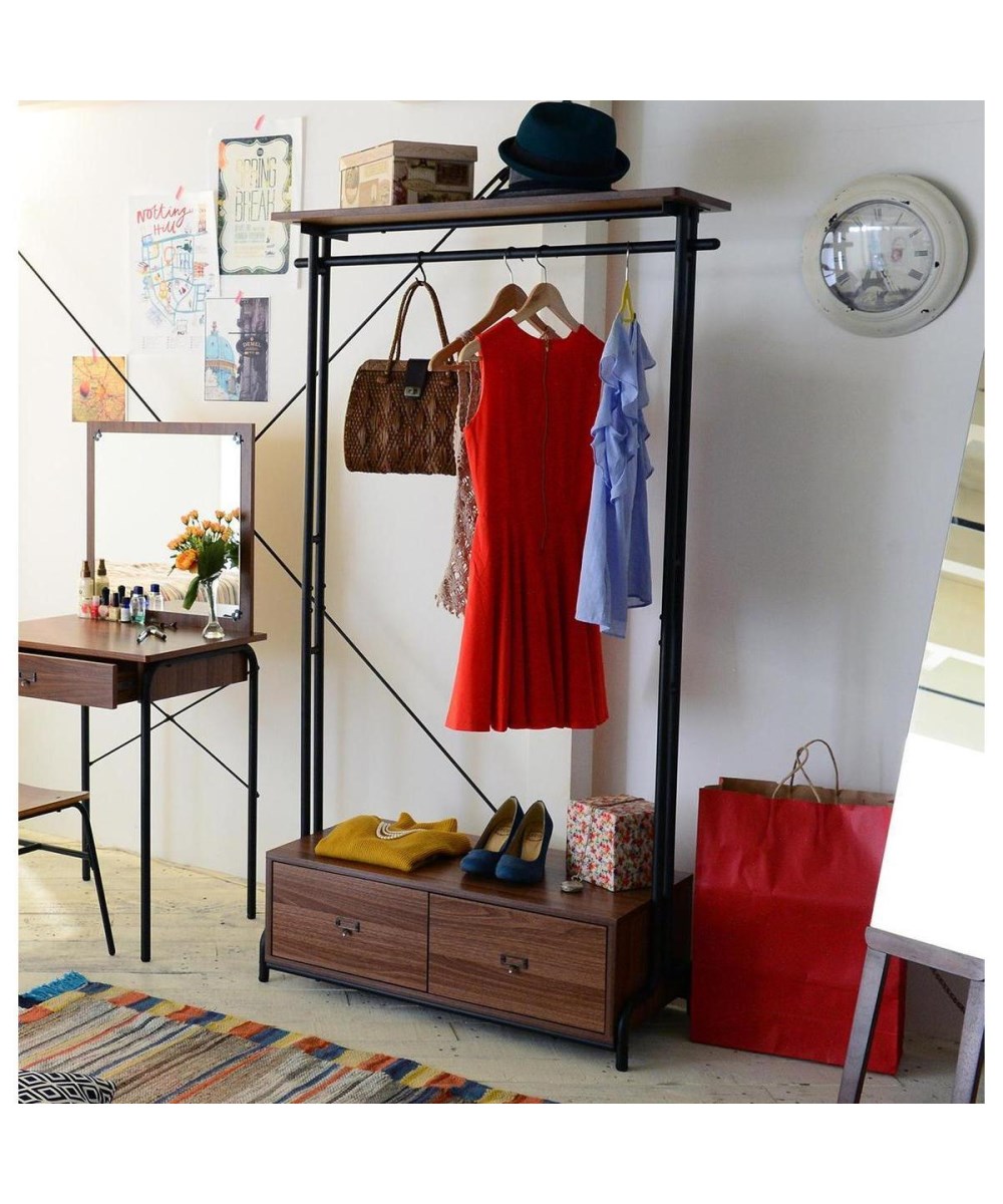 karimoku カリモク ポールラック ハンガーラック オファー ポール