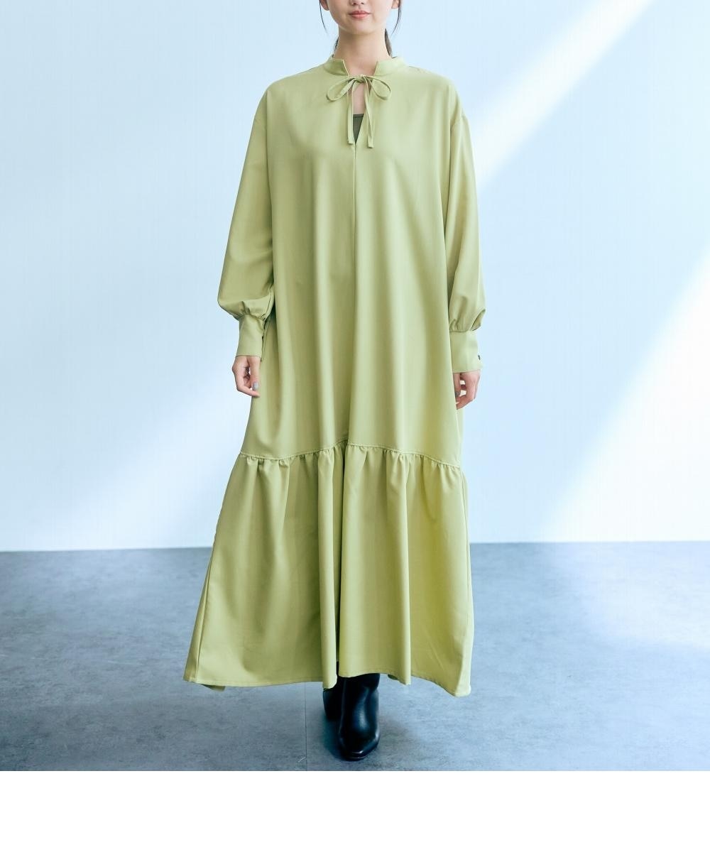 高身長 ティアードマキシワンピース（トールサイズ）Essenave 通販