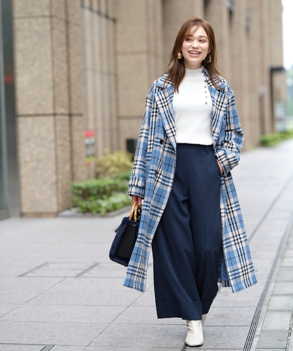 Naptime ロングコート 2024 ライトブルー Sサイズ Nissy Naptime