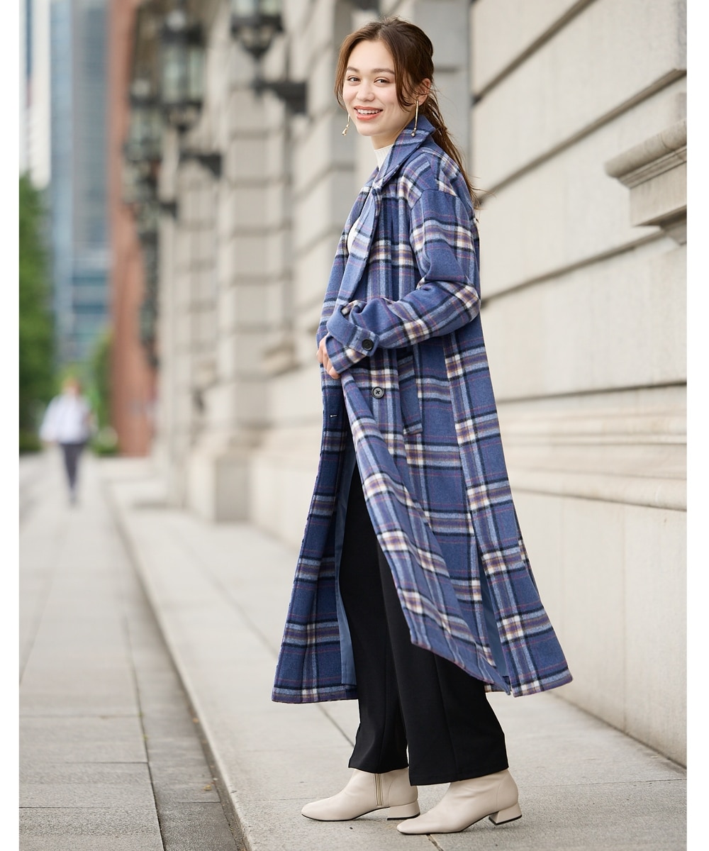 ♦︎美品♦︎マッキントッシュロンドン 女優襟 チェスターコート